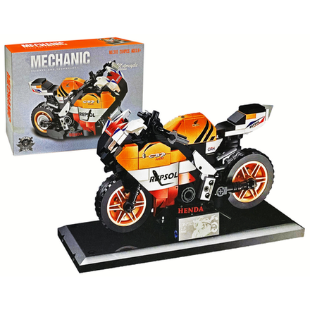 Конструктор металлический Мотоцикл 284 детали