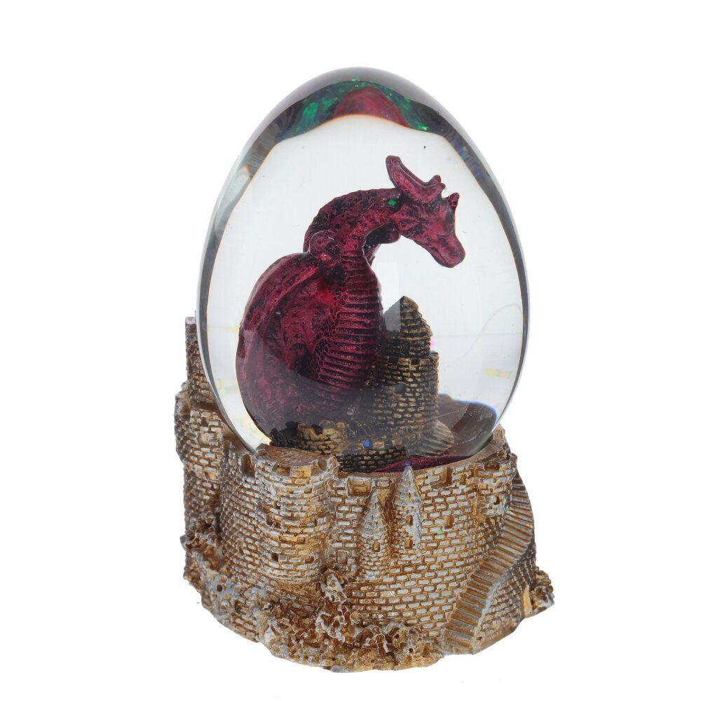 GAEM Фигурка декоративная в стекл.шаре "Дракон", D 7 см, L7,5 W7 H11 см, 2в.