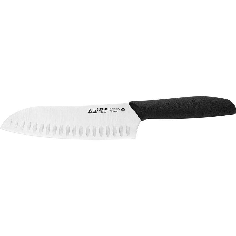 Нож кухонный Due Cigni 2C 1005 PP SANTOKU WITH SCALLOPS