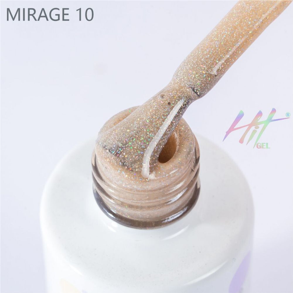 HIT gel, Гель-лак &quot;Mirage&quot; №10, 9 мл