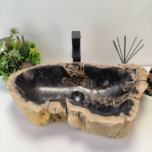 Раковина из окаменелого дерева Fossil Basin OD-02999 63x38x15 см