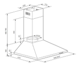 Настенная вытяжка GRAUDE CLASSIC DHP 60.0 W