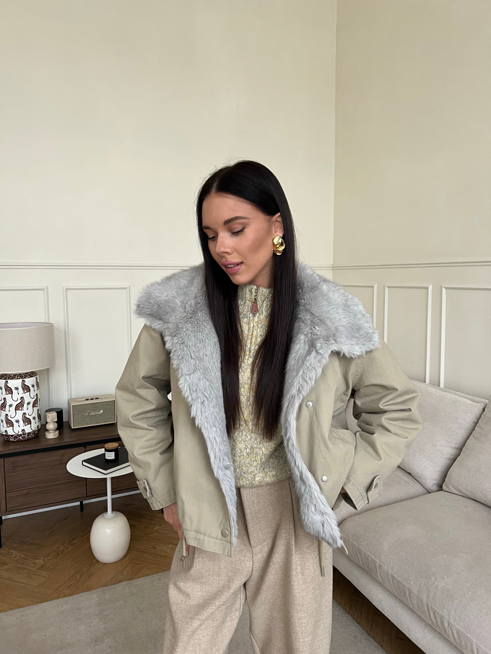 Парка Made in Ost бежевый