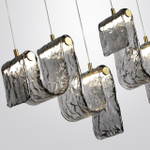 Подвесной светодиодный светильник Odeon Light Flow 5106/52L