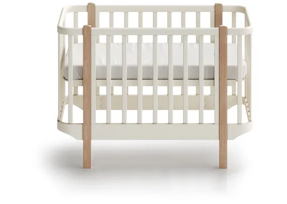 Кроватка Classic mini спальное место 60*120 см (молочный)