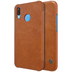 Кожаный чехол-книжка Nillkin Leather Qin для Huawei P20 Lite / Nova 3e