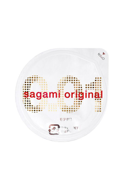 Презервативы Sagami Original 001, полиуретан, 10 шт.