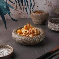 Блюдо круглое d 14,6 см h4,5 см Brown Untouched Taiga P.L. Proff Cuisine [1]