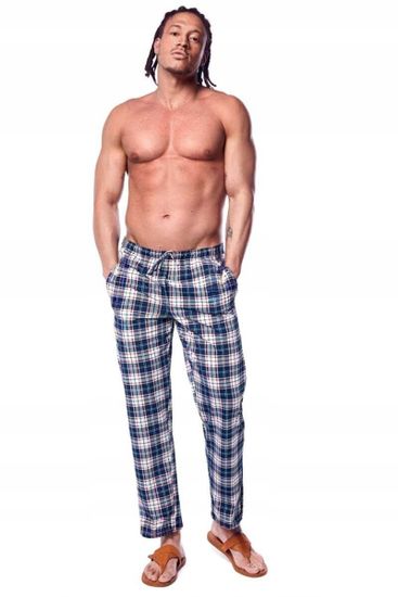 Брюки домашние мужские в клетку Cornette  691/55