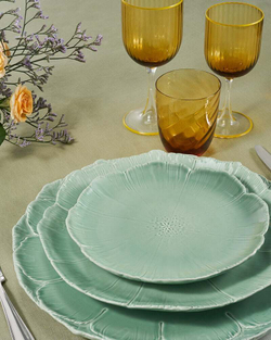 Тарелки обеденные Aquazzura Cherry Blossom Celadon, 28 см (2 шт.)