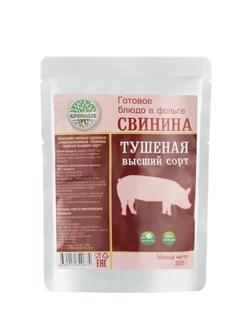 Свинина тушеная, высший сорт 325 г