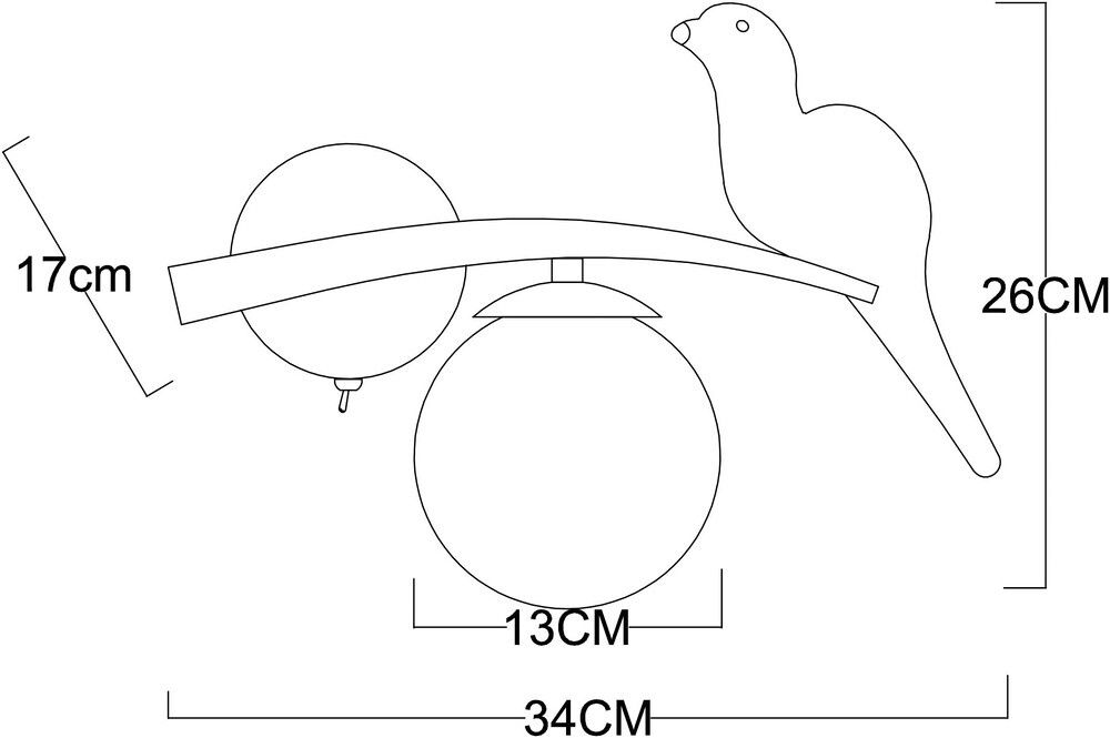 Настенный светильник Arte Lamp