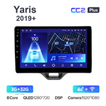 Teyes CC2 Plus 10,2"для Toyota Yaris, Vios 2019+