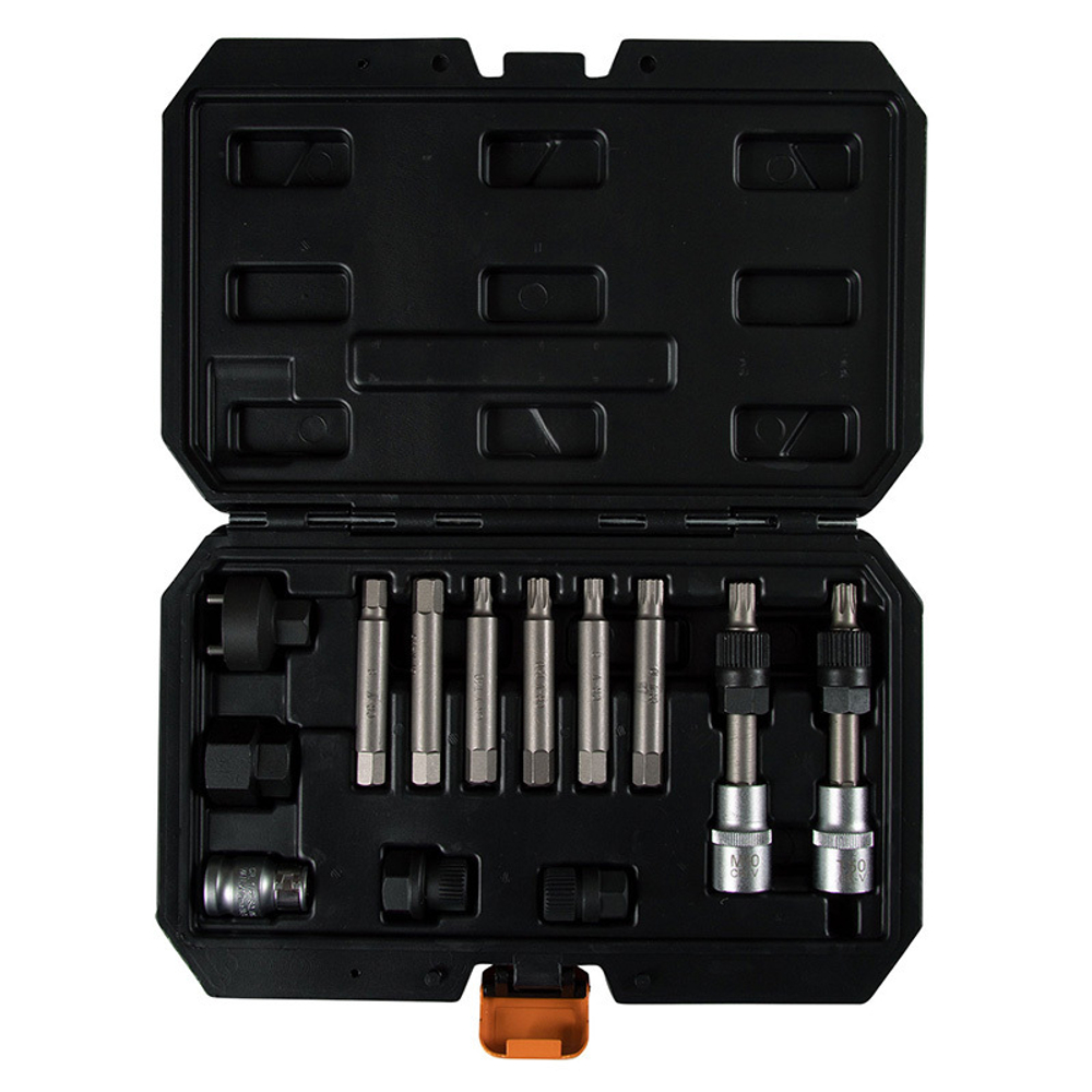 AFFIX (AF10610013C) Набор специальных головок и насадок для шкива генератора, кейс, 13 предметов