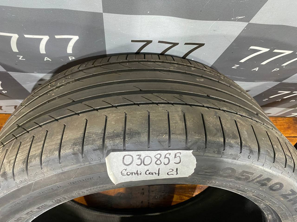 Шины 5шт Continental ContiSportContact 5 295/40 R21 Б/У Оригинал