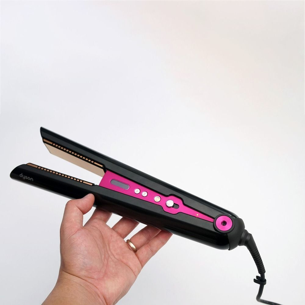 Беспроводной выпрямитель для волос Dyson Corrale HS03 никель/фуксия