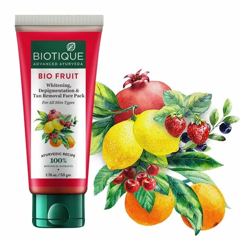 Крем для лица Biotique Bio White осветляющий 50 г