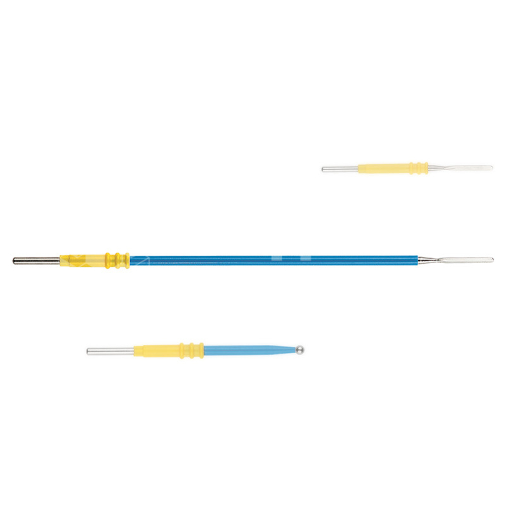 Электрод-нож одноразовый монополярный BOWA 19 мм, прямой стержень 69 мм, разъем 2,4 мм, стерильный (5 шт/уп)