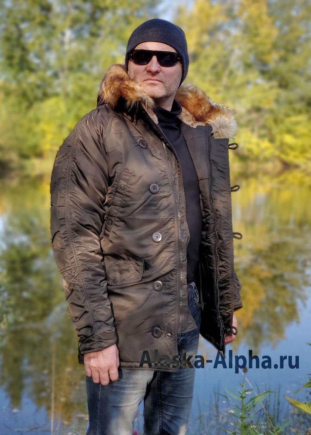 Куртка Аляска N-3B Husky Denali 2019 (т. серая - beluga)