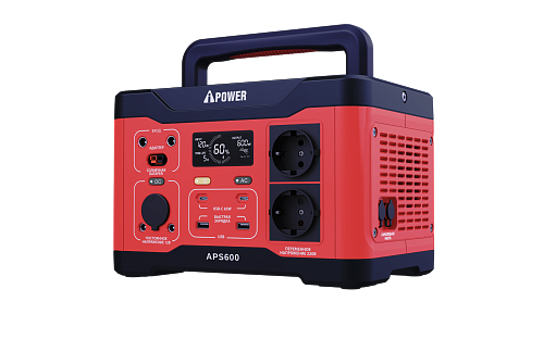 Аккумуляторная портативная электростанция A-iPower APS600