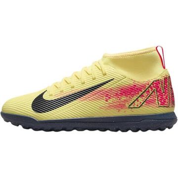 Кроссовки NIKE Mercurial Superfly 10 Детские бутсы среднего размера, выполненные из натуральной кожи.