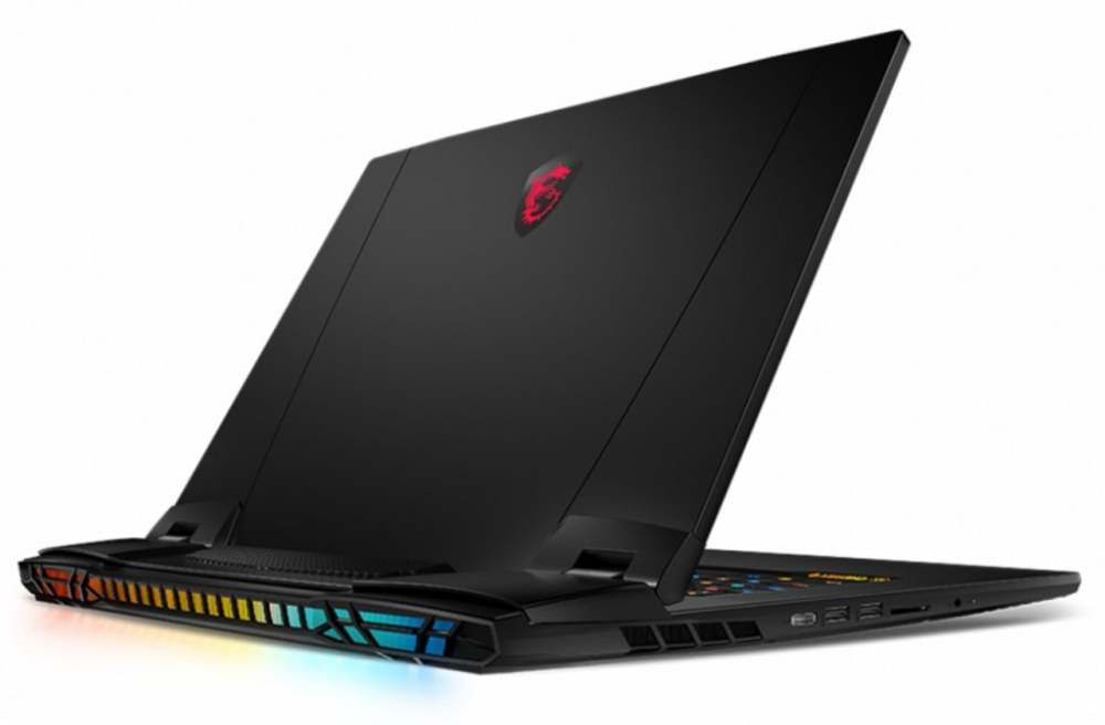 Ноутбук MSI Titan GT77 12UHS-208RU i9-12900HX 64Gb SSD 3Tb NVIDIA RTX 3080Ti для ноутбуков 16Gb 17,3 UHD IPS Cam 99Вт*ч Win11 Серый 9S7-17Q111-208