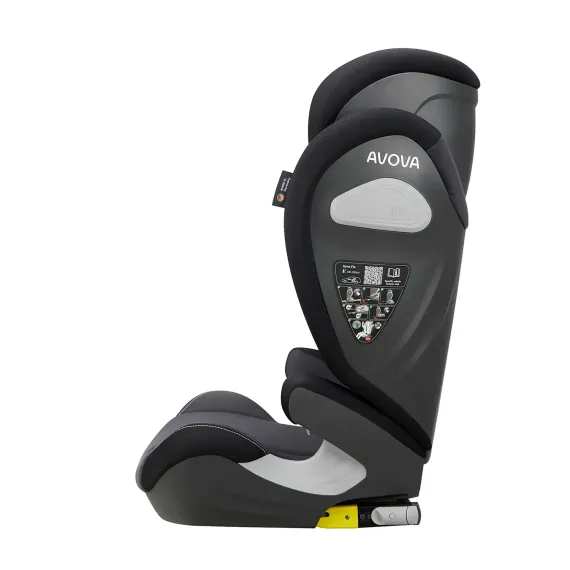 Автокресло Avova Sora-Fix Grey Black