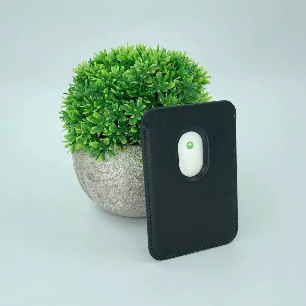 iPhone Leather Wallet (натуральная кожа) MagSafe с цветной анимацией