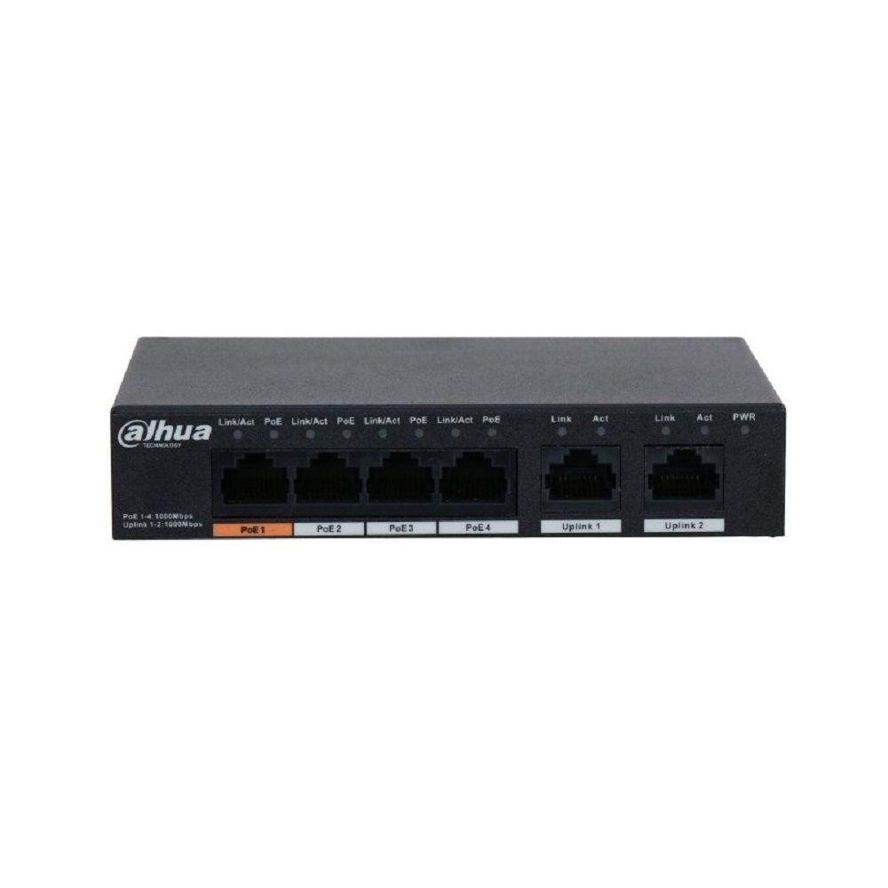 Коммутатор на 4 PoE порта DH-PFS3006-4GT-60