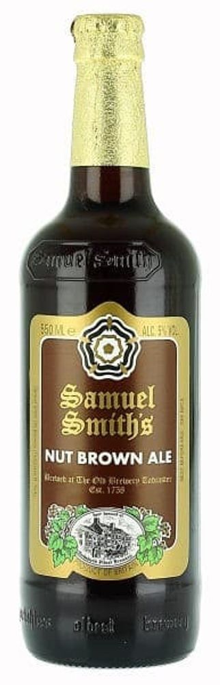 Samuel Smith&#39;s Nut Brown Ale 0.355 л. - стекло(6 шт.)