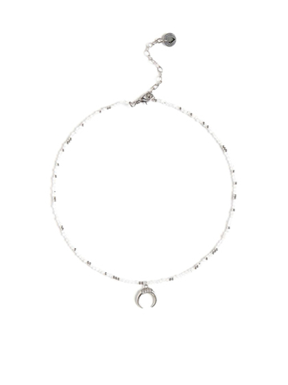 Чокер "Moon" из лунного камня Silver