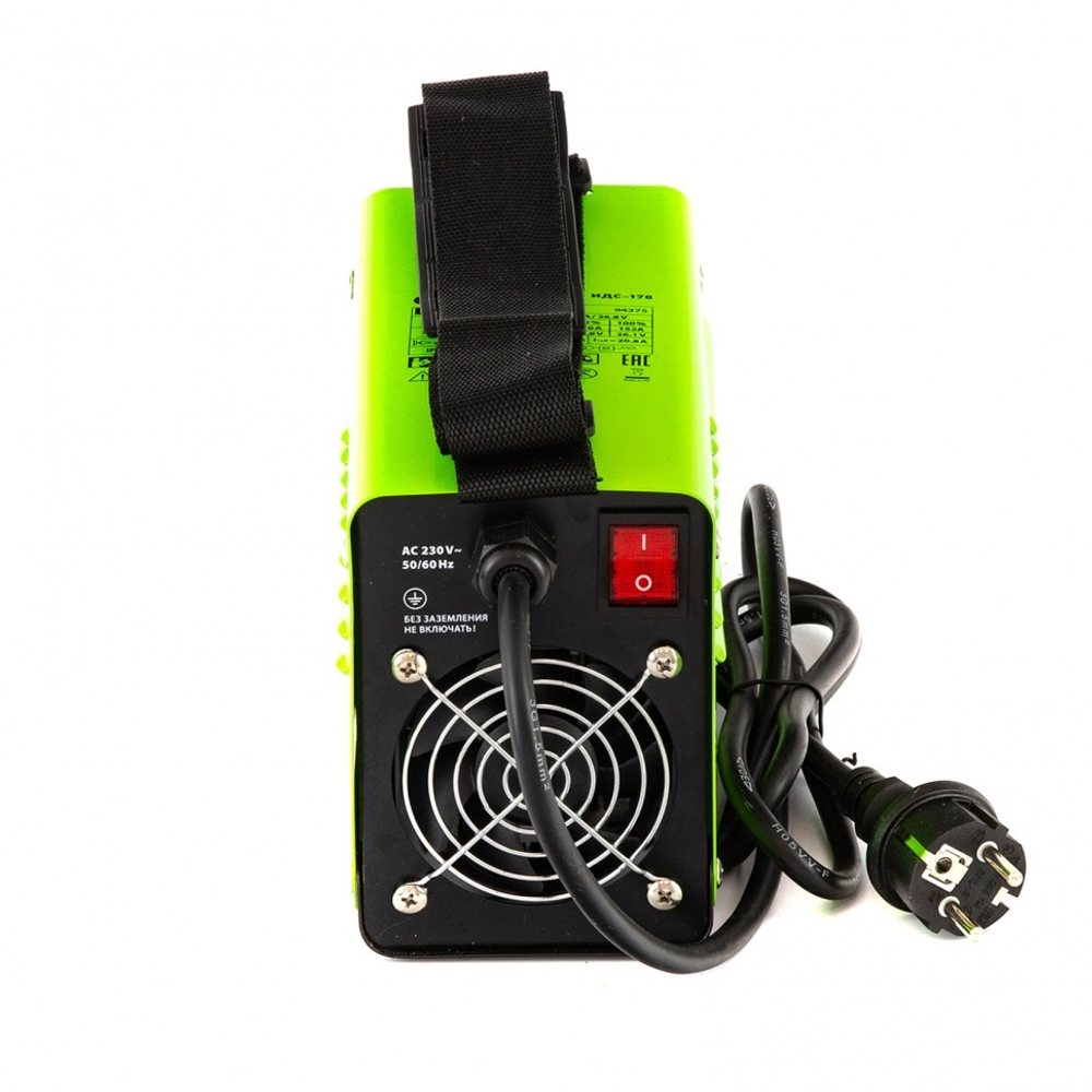 Аппарат инверторный дуговой сварки ИДС-170, 170 А, ПВ 80%, диаметр электрода 1.6-3.2 мм Сибртех