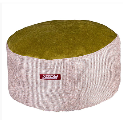 Лежак-пуф релакс №1 флок (olive)