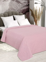 Покрывало на кровать, стеганое, поплин с размерами 215х220