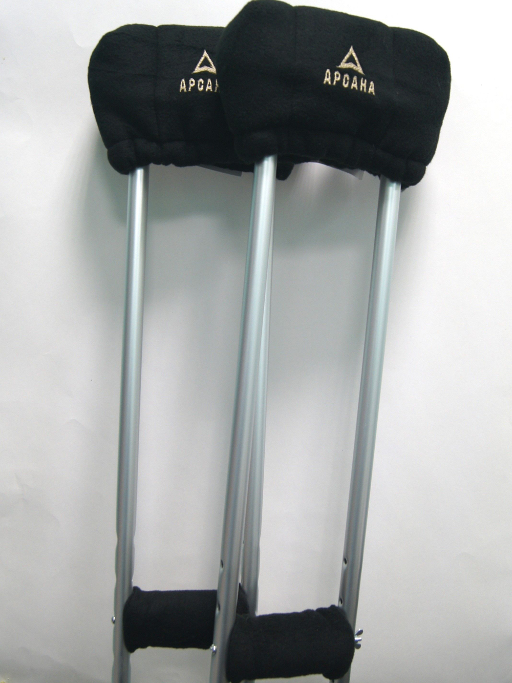 Комплект мягких накладок на костыли