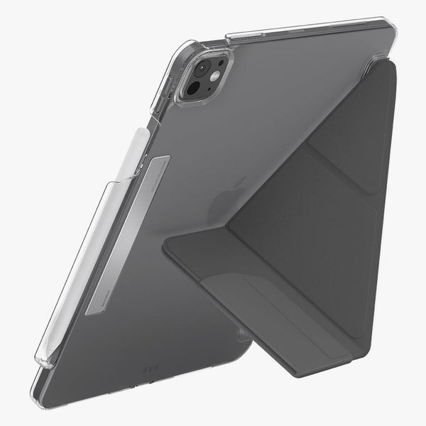 Чехол Uniq CAMDEN Case для iPad Pro 11" (M4/M5), Серый | Dark Gray
