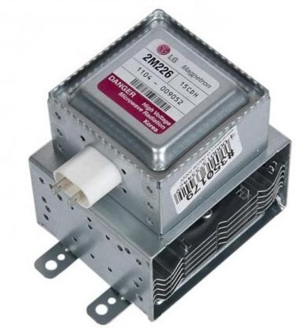 Магнетрон для микроволновки LG, Daewoo, Electrolux - 2M213-01GKH, 2M226-01, M246-050GF, 2M24FA-410A, 2M218 JF