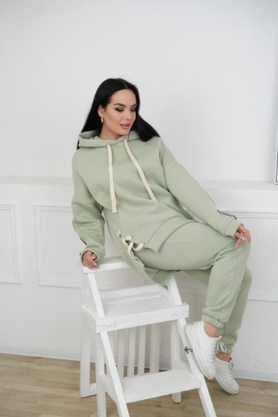 Женский спортивный костюм (комплект) Худи и Брюки