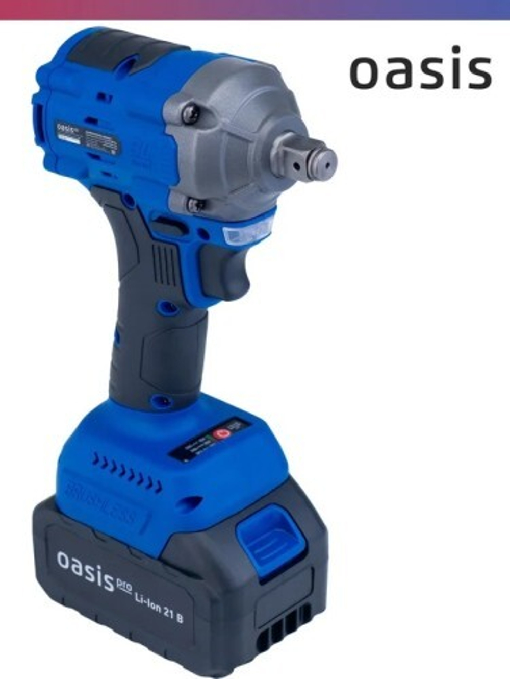 Гайковерт аккумуляторный OASIS GK-750 Pro 4640130987329