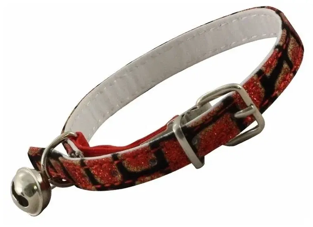 Ошейник из искусственной кожи Сияние, XS 10х300мм Триол