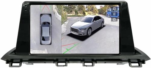 Магнитола для Mazda CX-4 2016-2024 (штатный цветной экран, рамка 9) - Teyes CC3-2K-360 на Android 10, Быстрая, 2K QLED, CarPlay, 4G SIM-слот, 4 камеры в комплекте