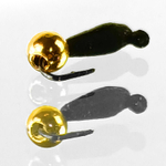 Мормышка Владимирская 521 «Микроб» с латунным шариком, 1.5мм, 0.2гр (15шт/уп)