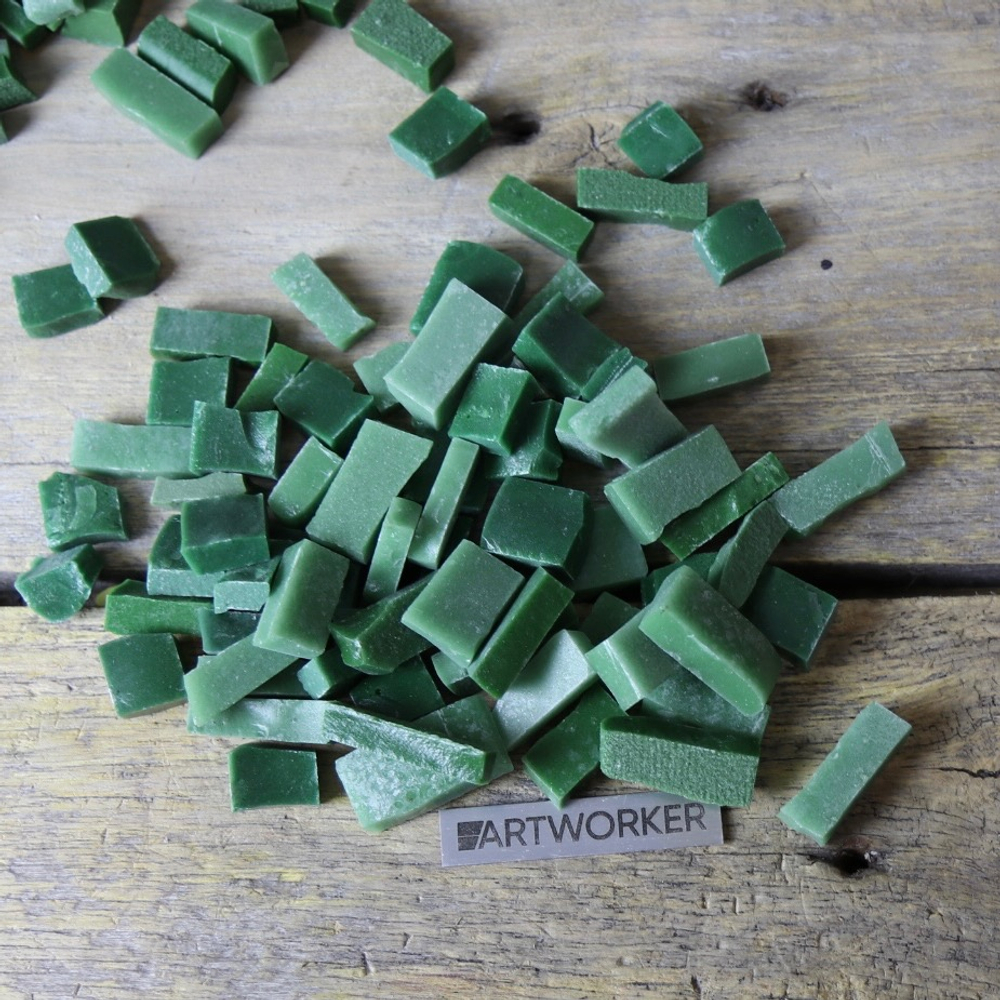 Смальта зеленая