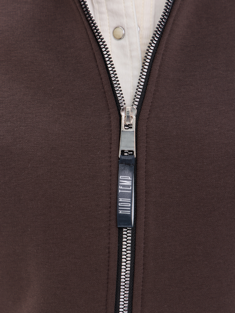 Жилет с начесом на молнии