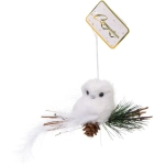 Подвеска «Птичка на веточке» 11 см (в ассортименте), Белый