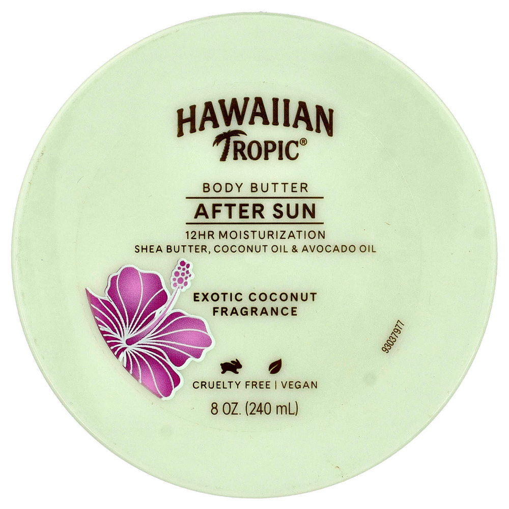 Hawaiian Tropic, Масло для тела после загара, экзотический кокос, 240 мл (8 унций)