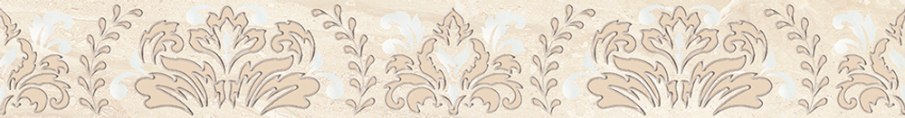 Arena Damask Бордюр бежевый 56-03-11-456-1 5х40