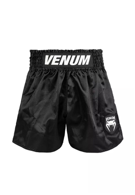 Шорты тайские Venum Classic Evo Black/White