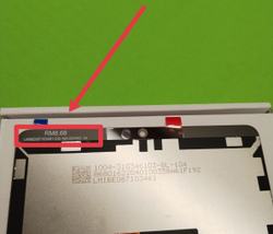 Realme Pad mini 8.7" (RMP2106) / (RMP210) - Дисплейный модуль дисплей в сборе с тачскрином (ORIG-SP)