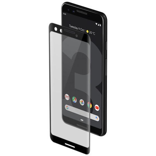 Защитное стекло 2.5d для Google Pixel 3a XL (Black / Черное)